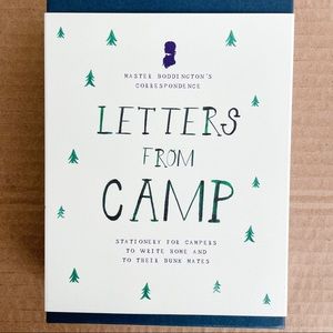 Stationery for campers to write home. Brand new in box - never opened.